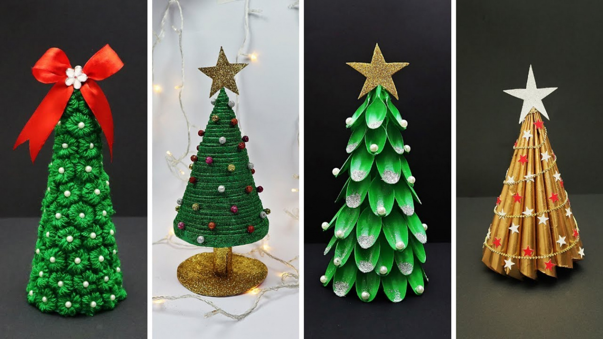 Easy DIY Christmas Tree Ideas  Best Out of Waste  DIY Christmas  Decorations