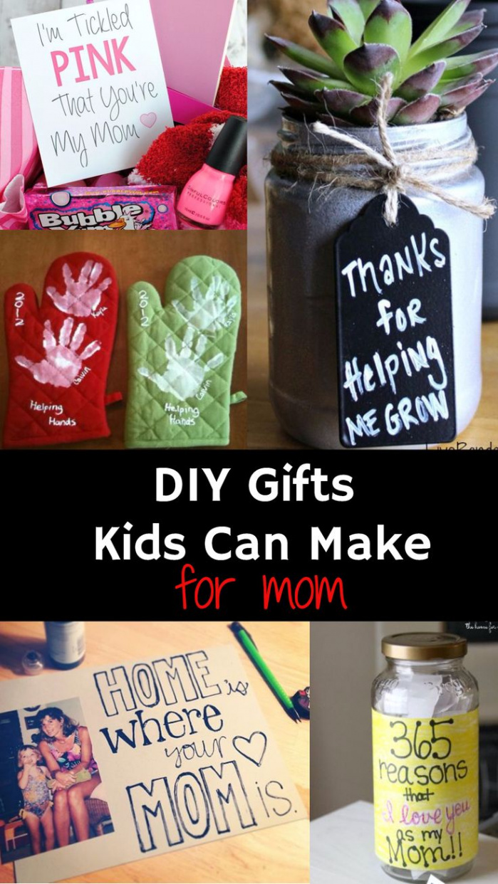 Easy DIY Gifts For Mom From Kids - Clever DIY Ideas  Diy gifts