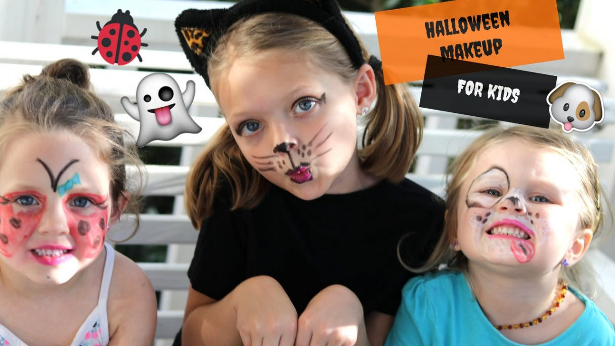 EASY DIY HALLOWEEN MAKEUP FOR KIDS!