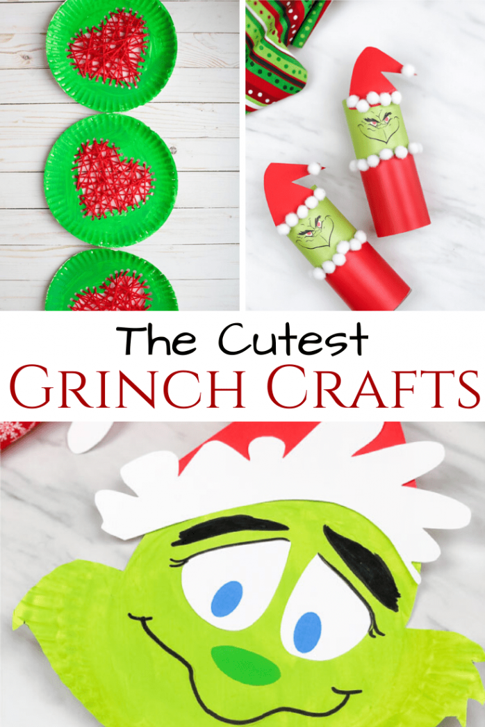 Easy Grinch Crafts - Homeschool Hideout