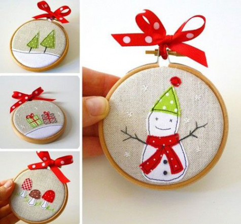 Easy Handmade Christmas Ornaments  Handmade christmas