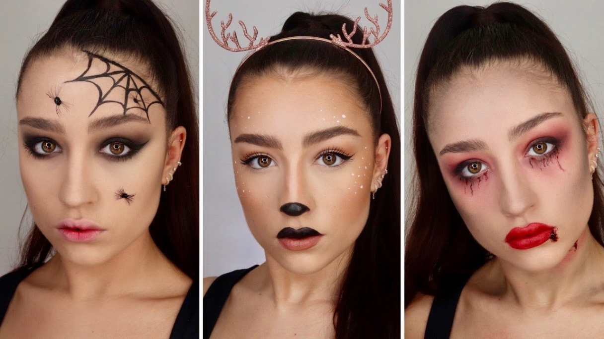 EASY LAST MINUTE HALLOWEEN MAKEUP/COSTUME IDEAS