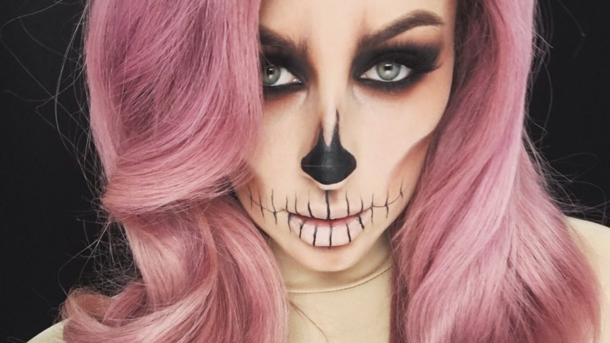 Easy Skull Makeup Tutorial- CHRISSPY