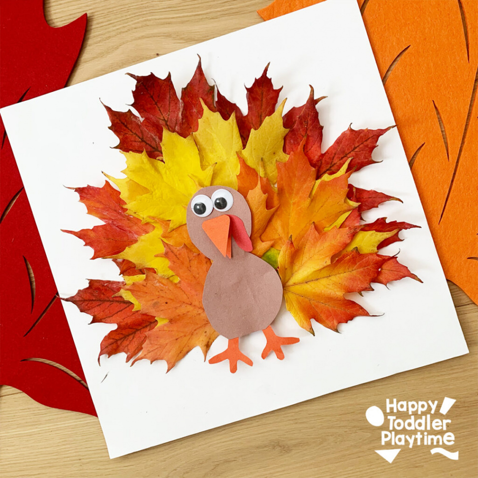 + Easy Thanksgiving Crafts For Kids - Happy Toddler Playtime