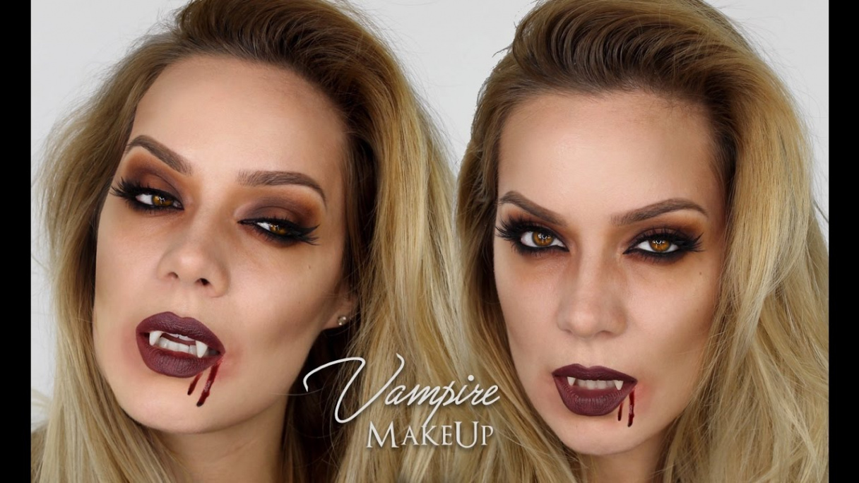 Easy Vampire MakeUp Halloween  Simple  Shonagh Scott  AD