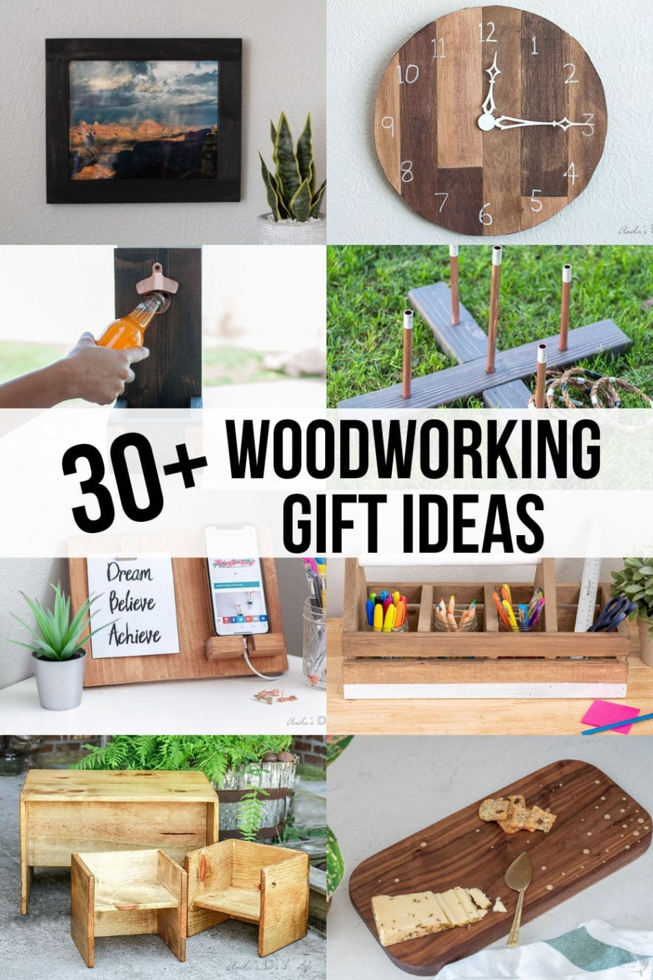 Easy Woodworking Gift Ideas They Will Love! - Anika