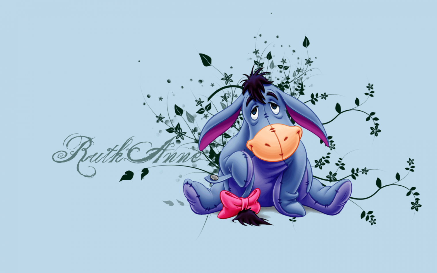 Eeyore Wallpaper for Windows   Eeyore, Cute winnie the pooh