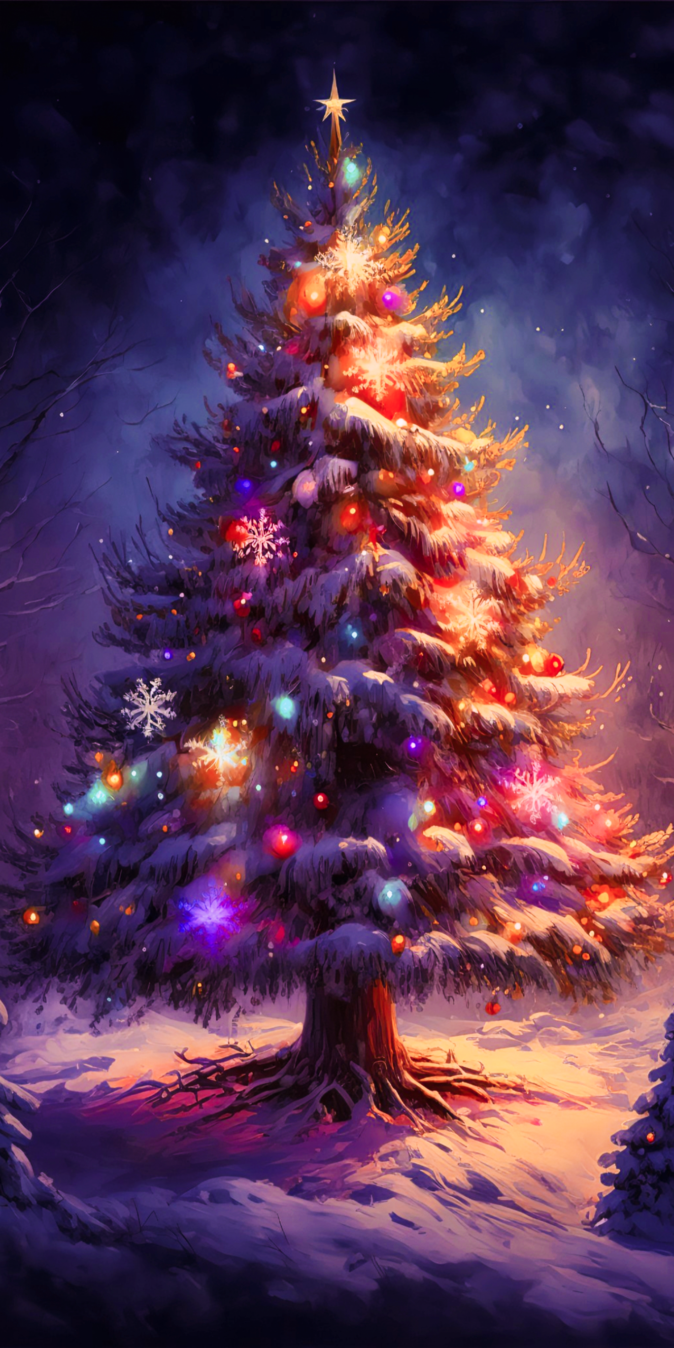 Festive Christmas iPhone wallpaper pack