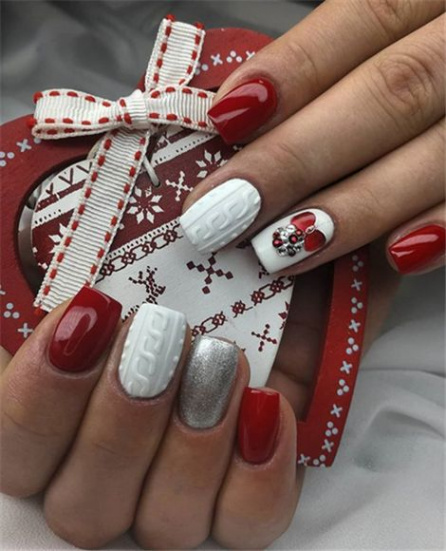 Festive Christmas Nails Art Ideas to Try In December  Christmas