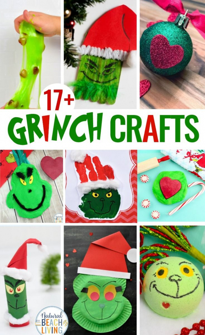 Grinch Holiday Crafts