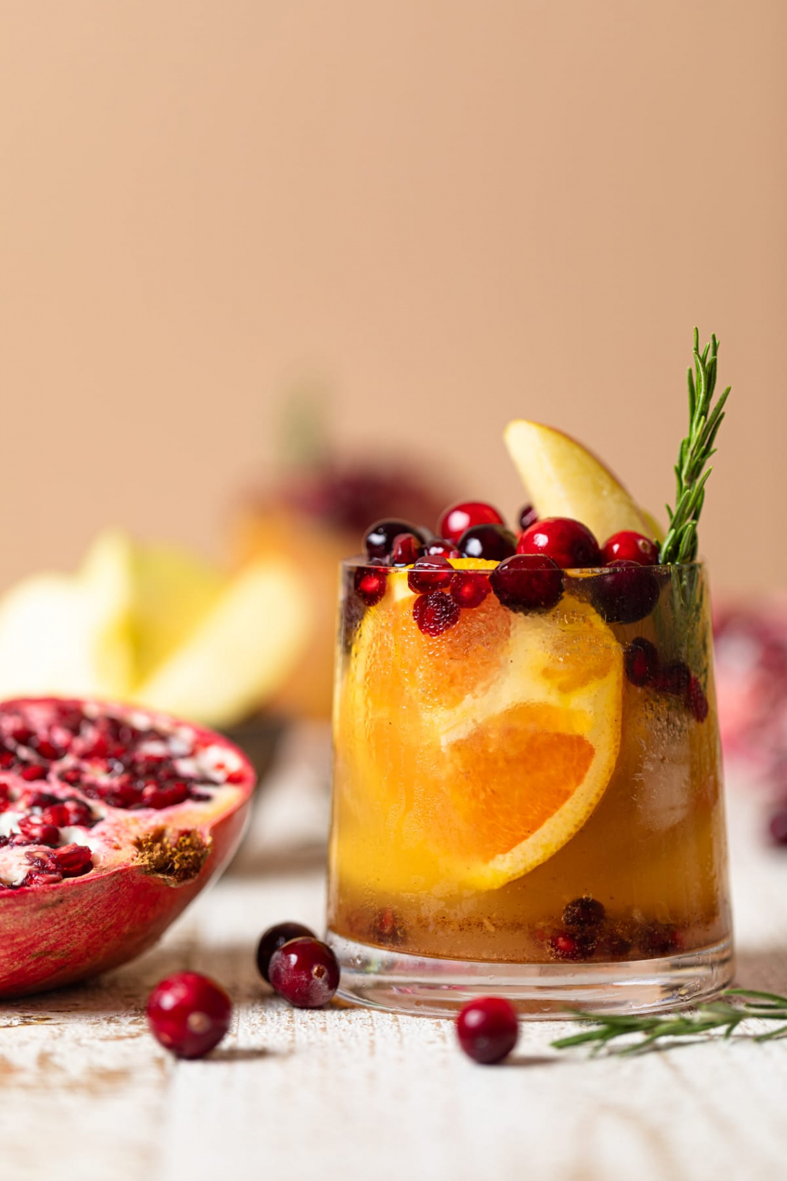 Festive Thanksgiving Punch Mocktail  Orchids + Sweet Tea