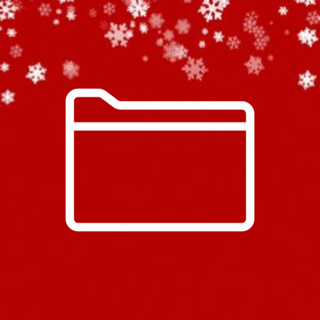 files icon  Wallpaper iphone christmas, Christmas apps, Christmas