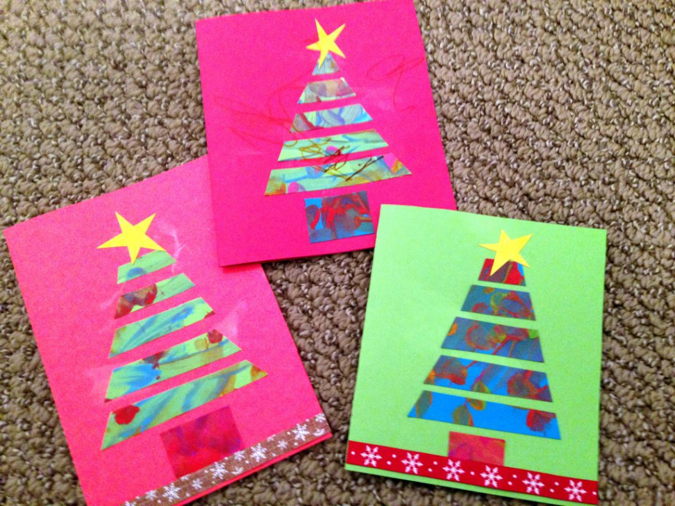 Four Simple Cards Kids Can Make  Homemade Thank You Cards from