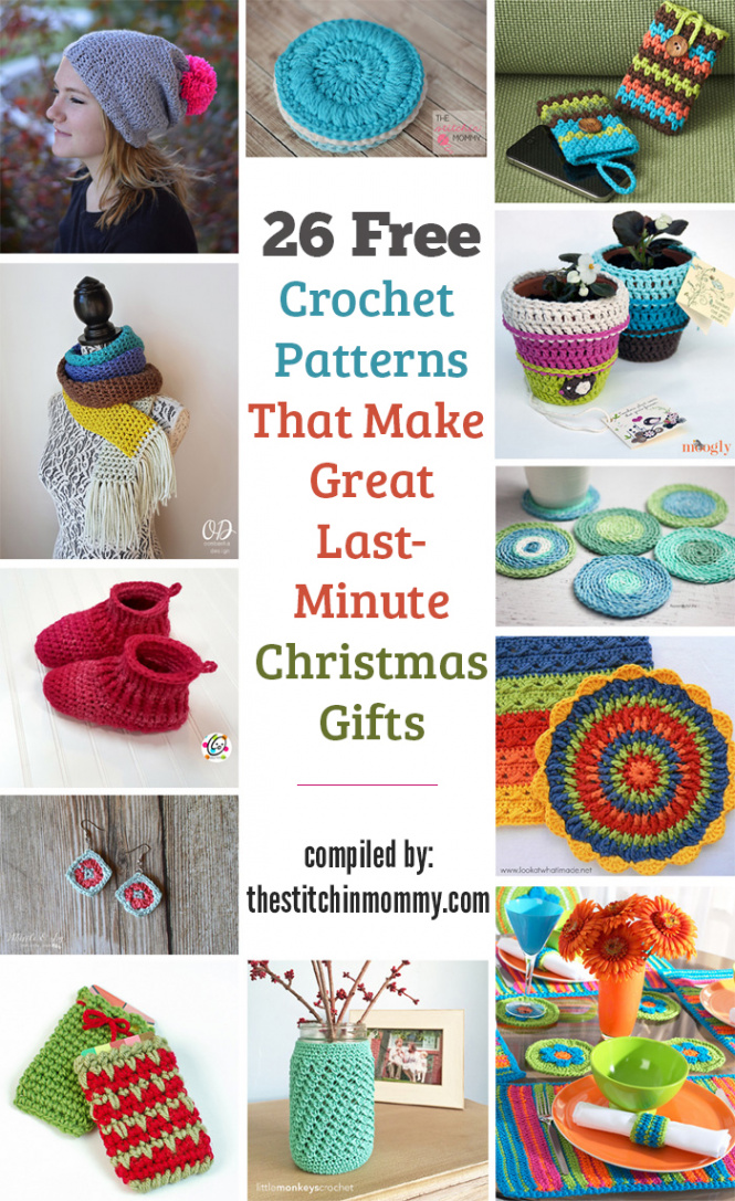 Free Crochet Patterns That Make Great Last Minute Christmas