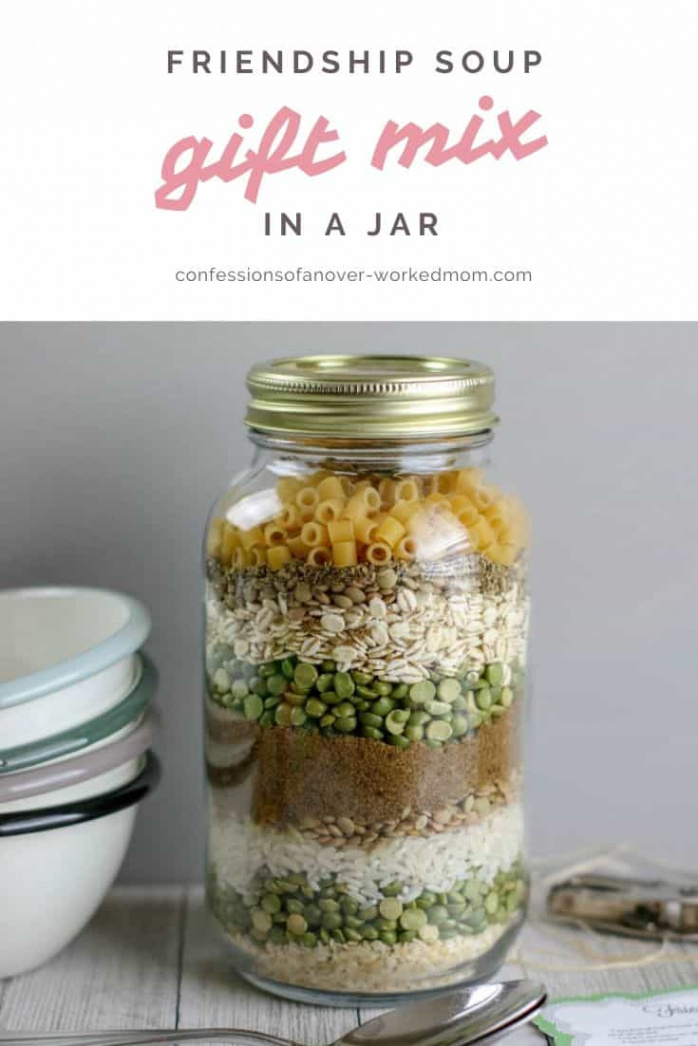 Friendship Soup Gift Mix in a Jar