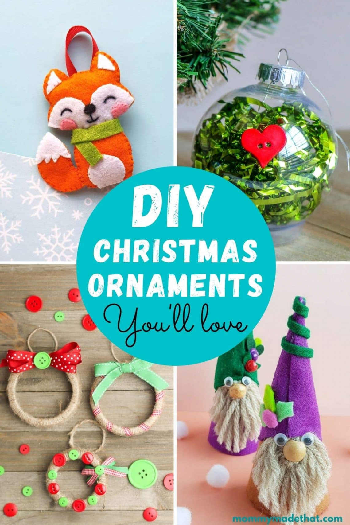 Fun and Festive DIY Christmas Ornaments