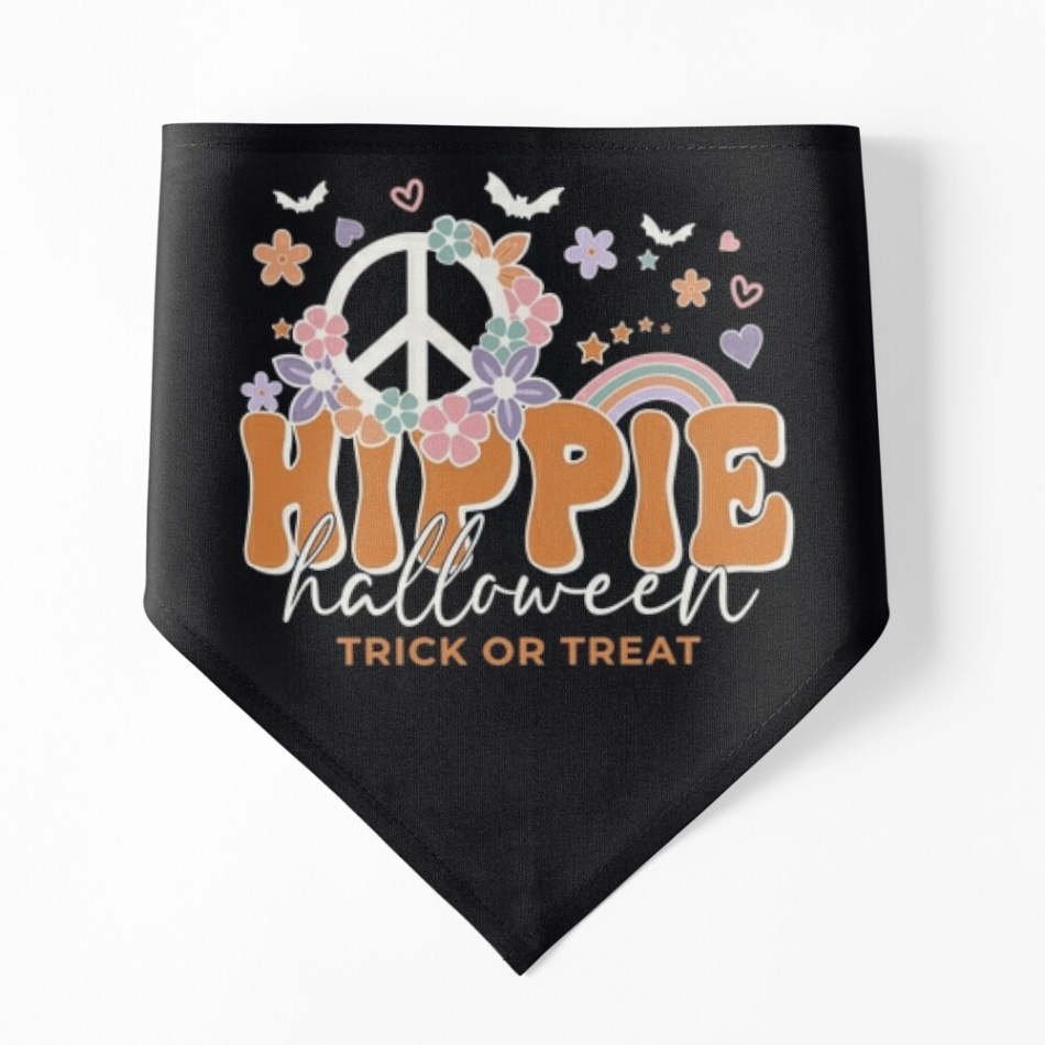 Funny Halloween Saying Hippie Halloween Gift" Poster by