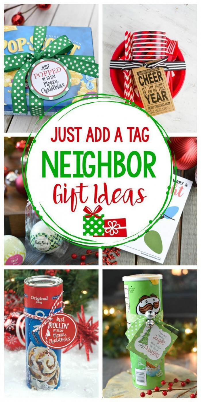 gift ideas for neighbors  Neighbor christmas gifts, Christmas