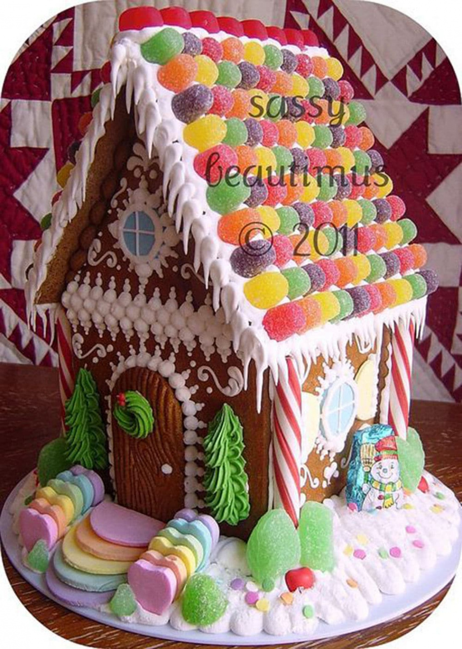 Gingerbread House Inspiration (Top )  Sugar Geek Show