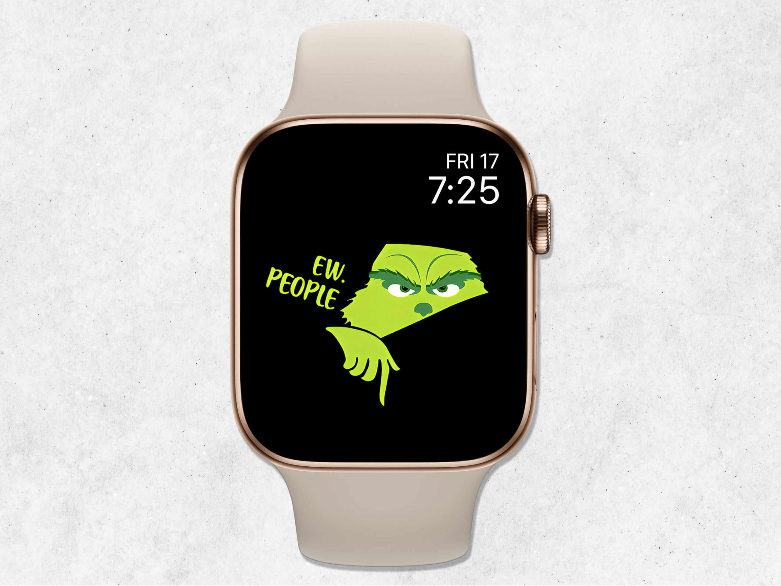 Grinch Apple Watch Wallpaper Christmas Smartwatch Background - Etsy