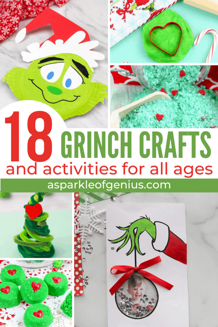 Grinch Crafts & Activities for All Ages - A Sparkle of Genius