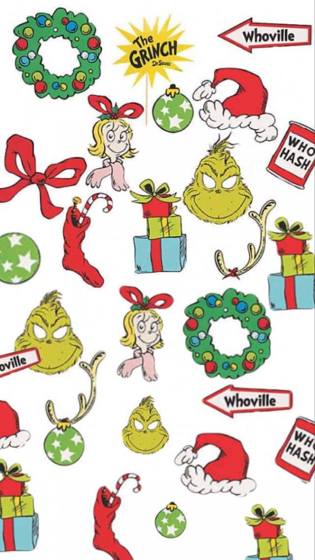 Grinch  Wallpaper iphone christmas, Christmas phone wallpaper