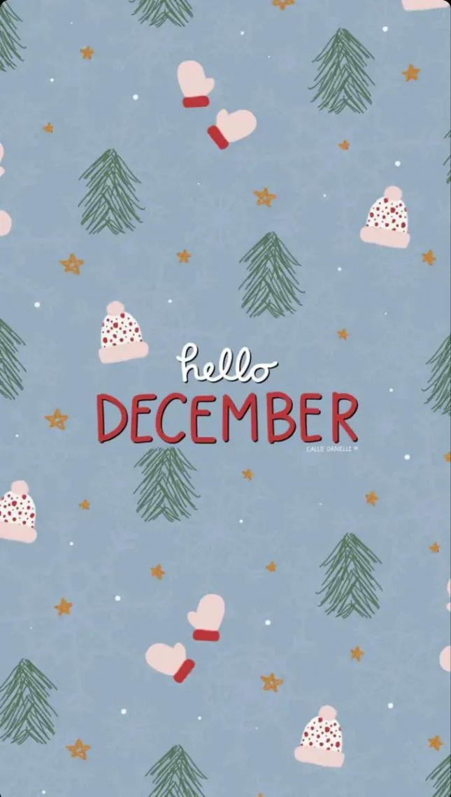 + Hello December Wallpaper For Festive Backgrounds - Emerlyn