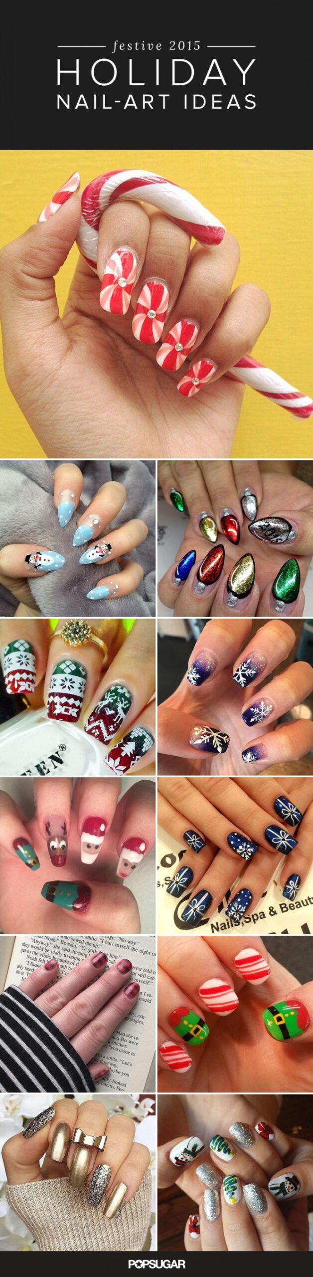 Holiday Nail Art Ideas That Will Put You in a Celebratory Mood