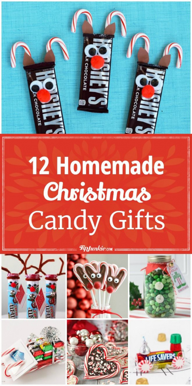 Homemade Christmas Candy Gifts [Easy]  Christmas candy gifts
