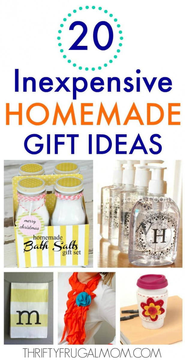 Inexpensive Homemade Gift Ideas - Thrifty Frugal Mom