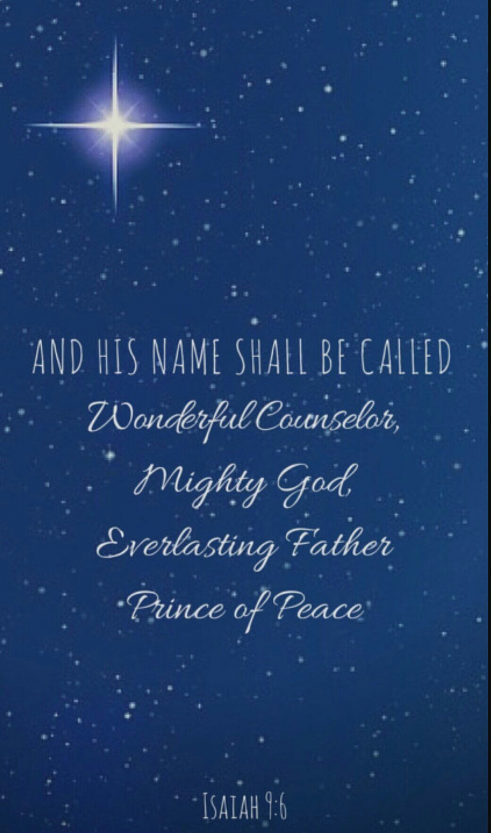 Isaiah :  Christmas scripture, Christmas bible verses