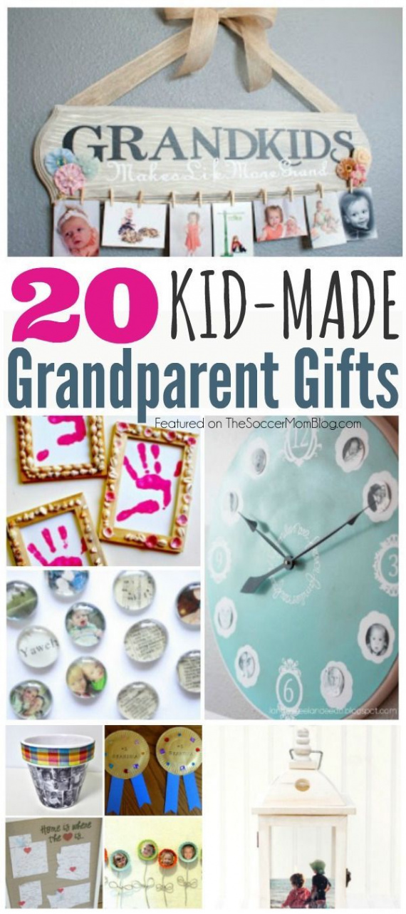 Kid-Made Grandparent Gifts They