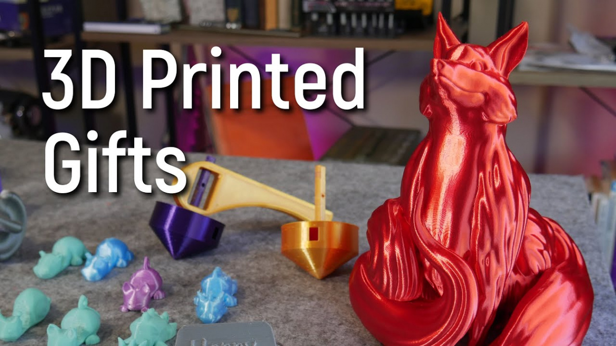 Last Minute Christmas Gifts to D Print!