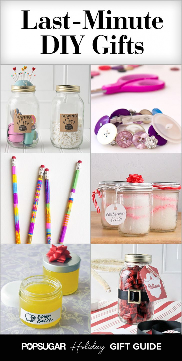 Last-Minute DIY Gifts That You Can Whip Up in No Time  Easy