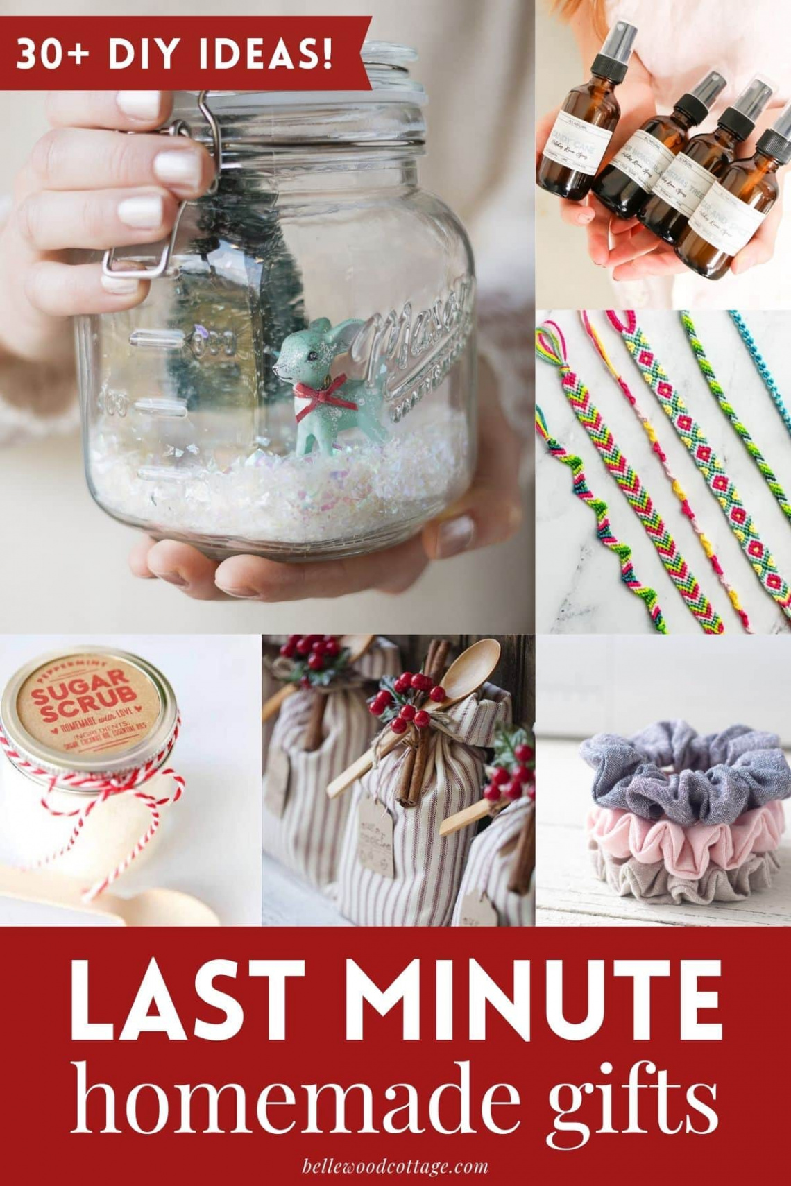 + LAST MINUTE Homemade Christmas Gift Ideas - Bellewood Cottage