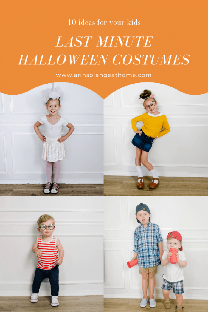 Last Minute Toddler Halloween Costumes - arinsolangeathome