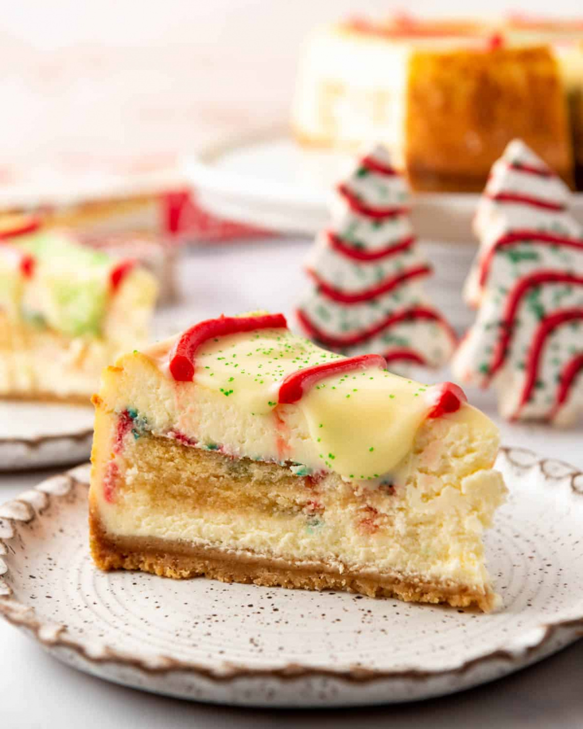 Little Debbie Christmas Tree Cheesecake - House of Nash Eats