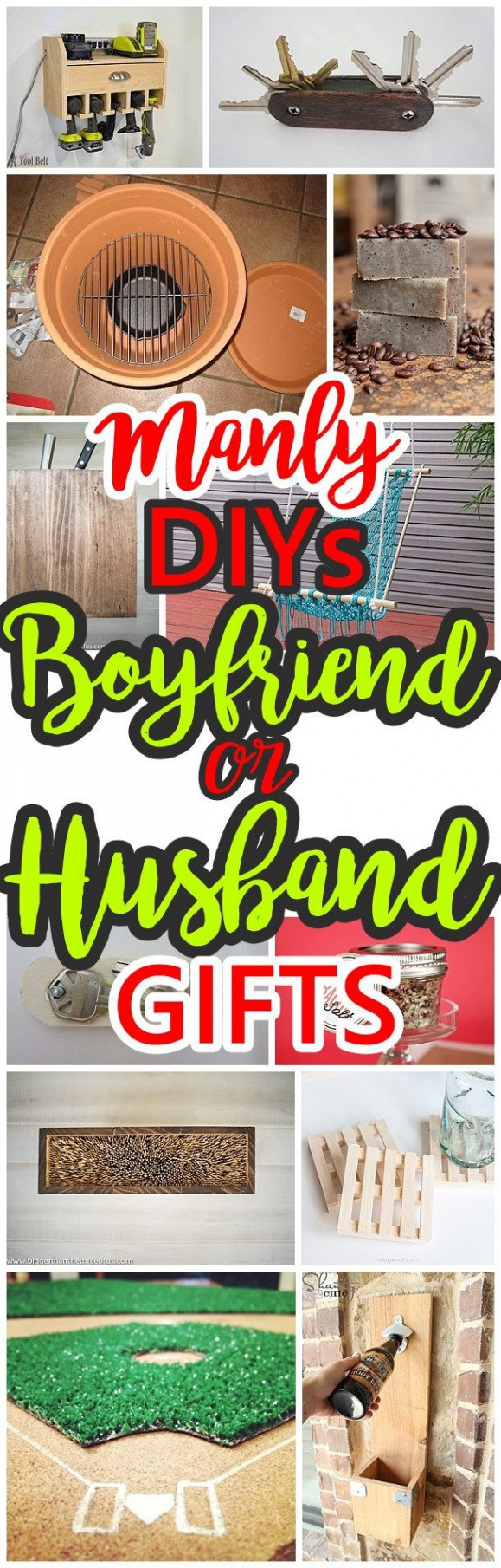 Manly Do It Yourself Boyfriend and Husband Gift Ideas – Masculine