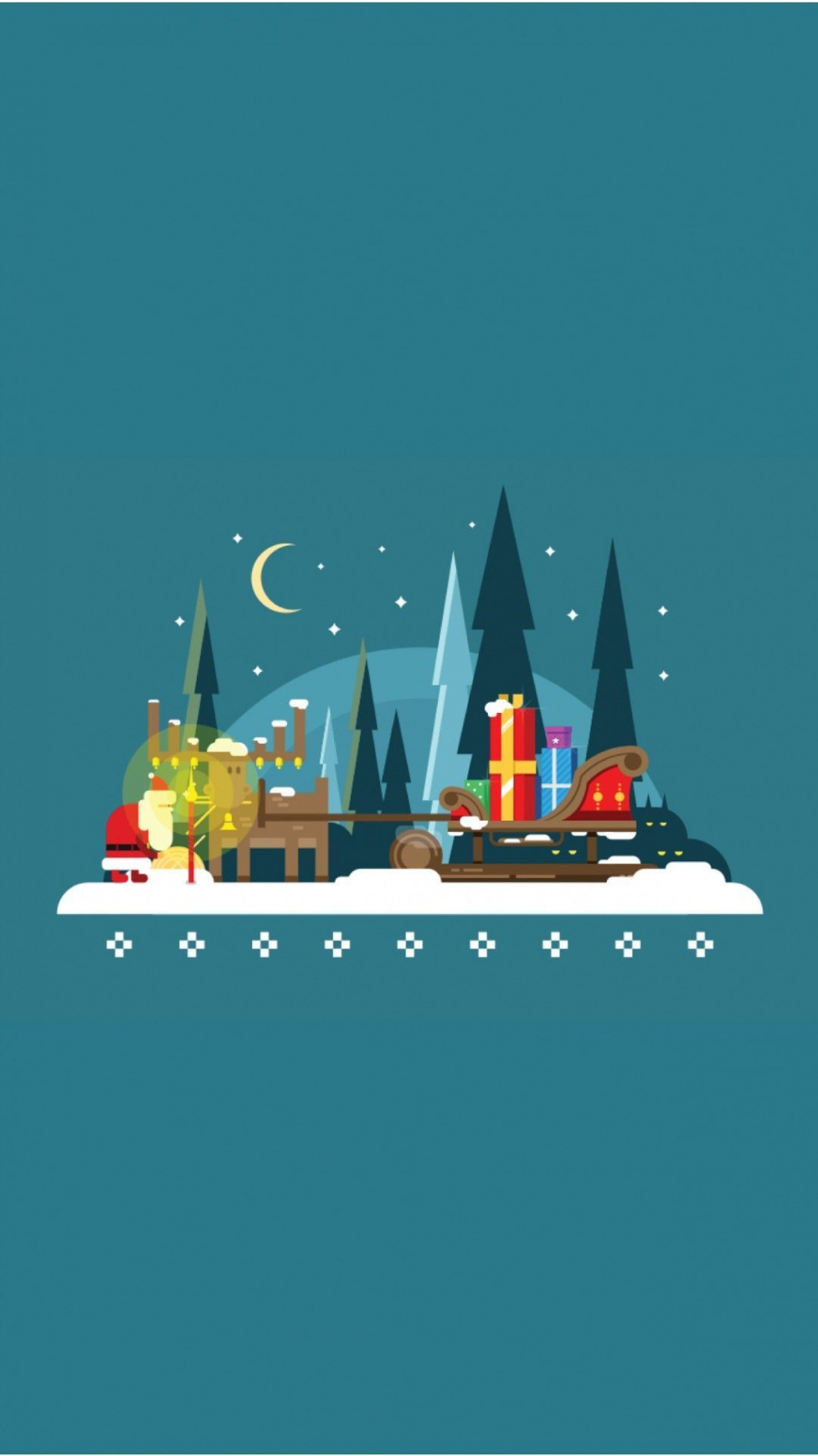 Minimalist Christmas Wallpapers for Desktop and iPhone