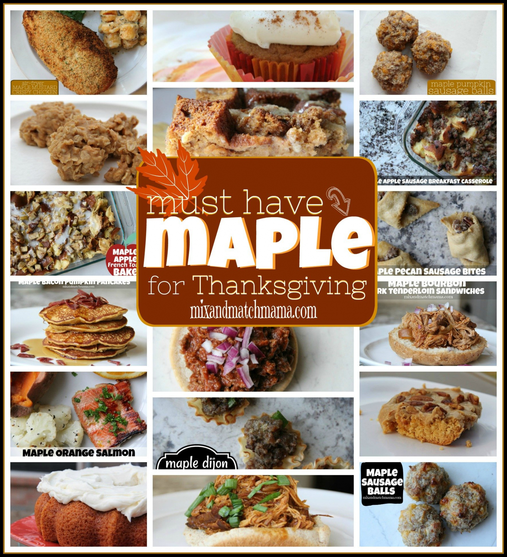 Must Have Maple for Thanksgiving - Mix & Match Mama