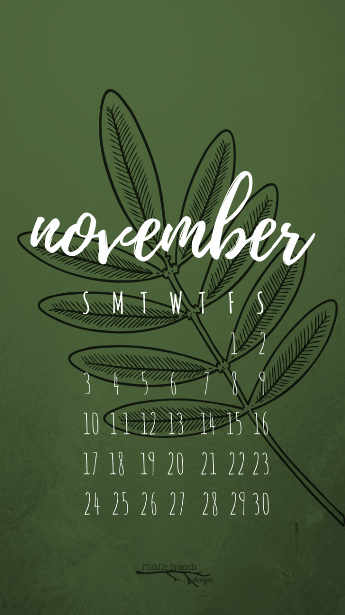 November  Wallpaper / Lockscreen / Background FREE