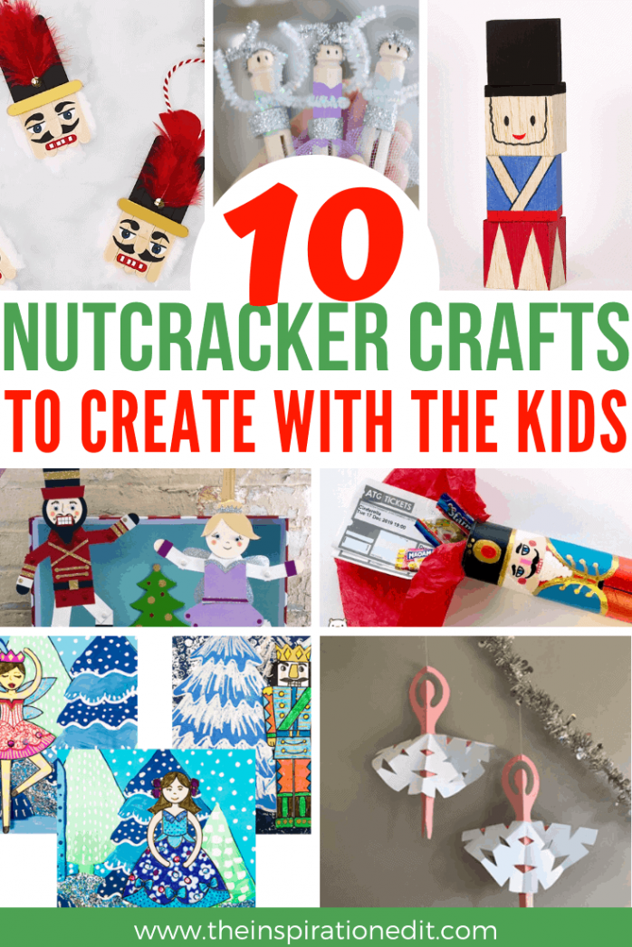 Nutcracker Activity Sheets and Crafts for Kids · The Inspiration Edit