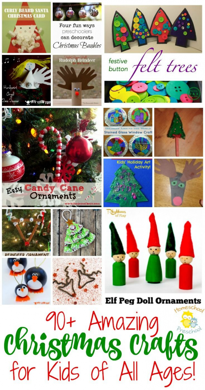 + of the Most Creative Preschool Christmas Crafts  Preschool