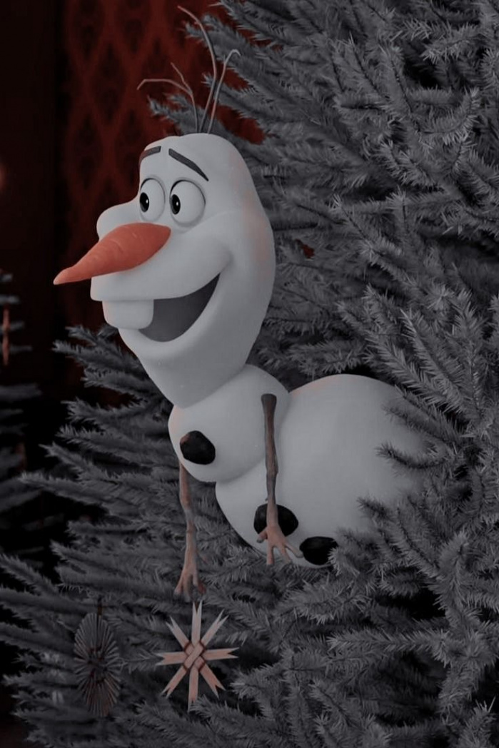 olaf aesthetic  Wallpaper iphone christmas, Cute christmas