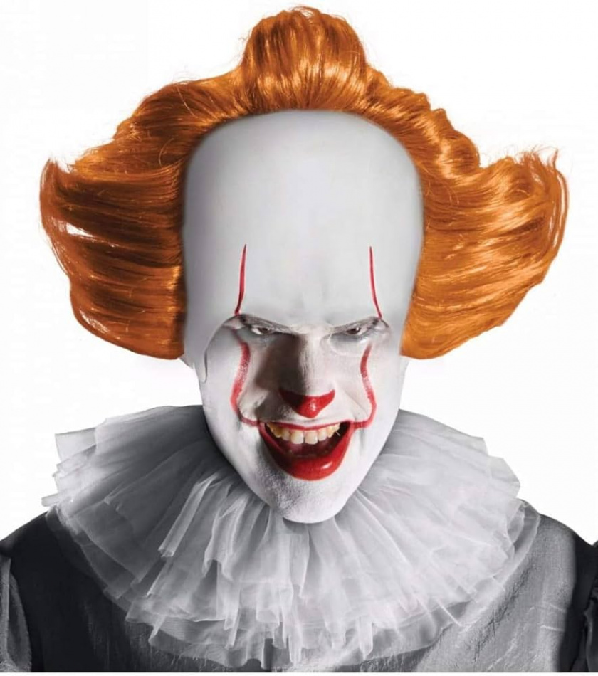 Original Pennywise Make-up Set als Horrorclown Schmink Zubehör für  Halloween & Karneval