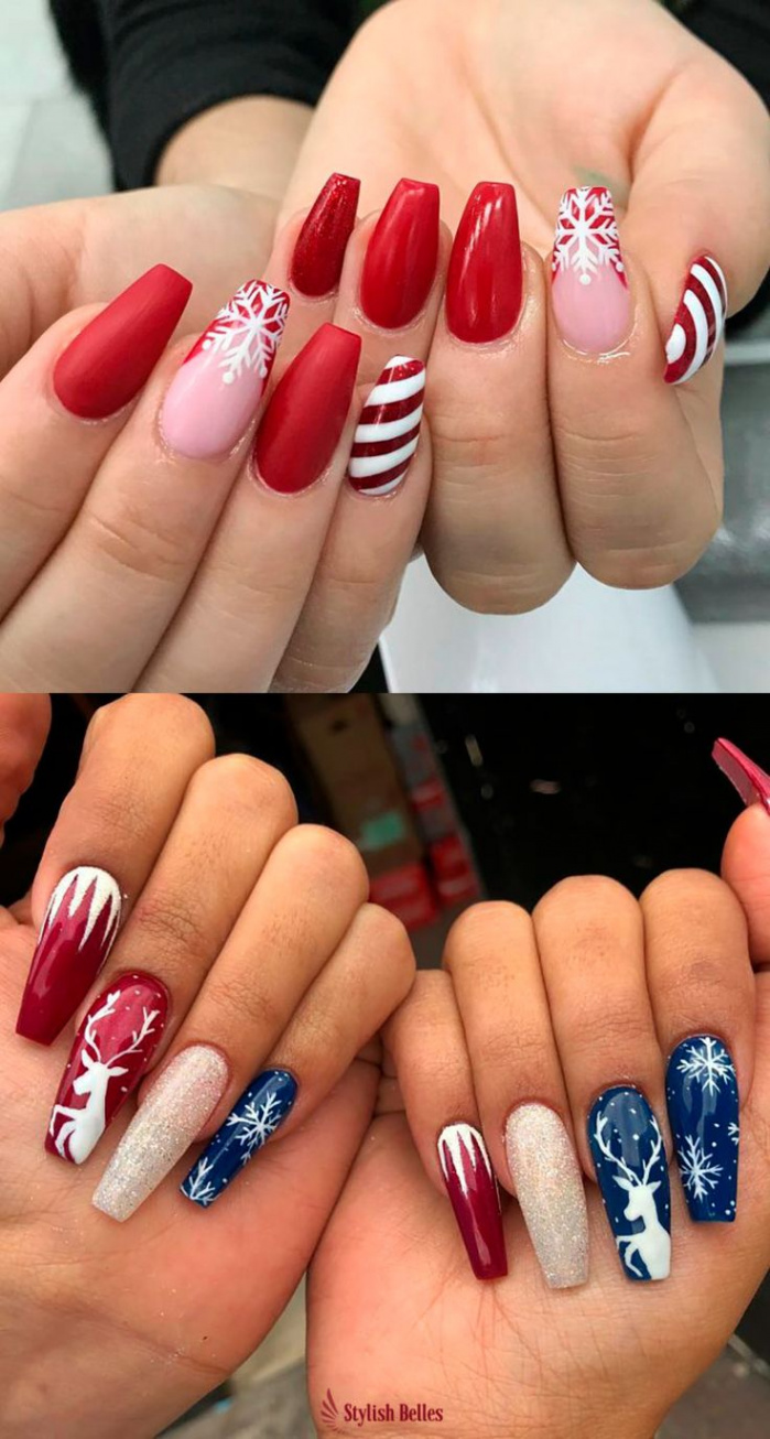 Outstanding Christmas Nail Designs to Celebrate This Year