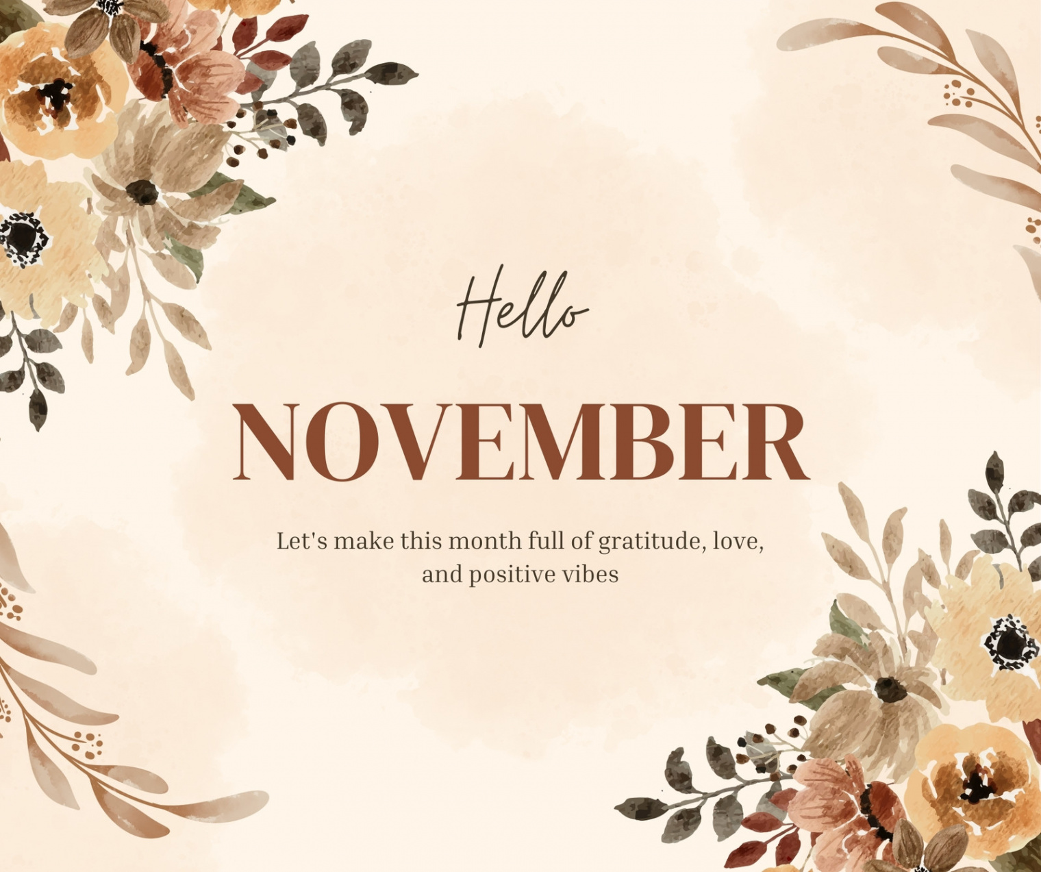 Page  - Free and customizable november templates