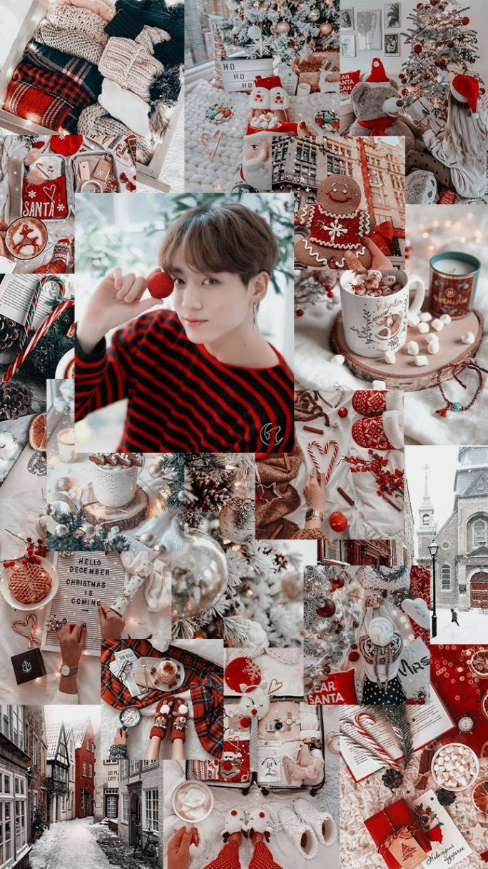 parkedits — aesthetic jungkook - bts christmas ver