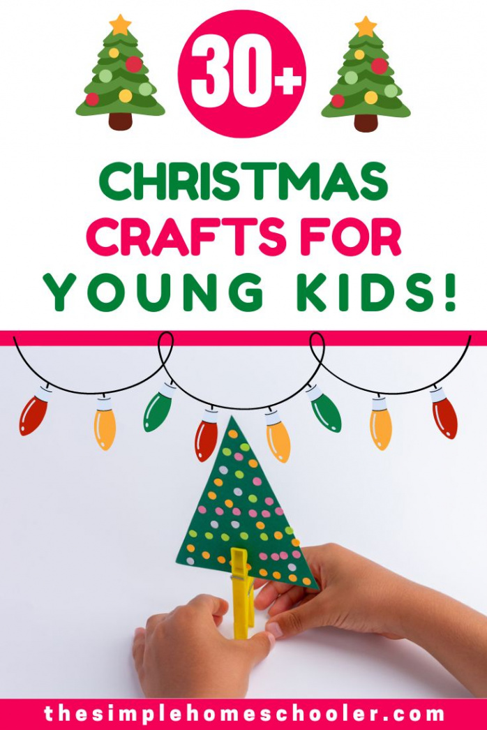 Perfect Christmas Crafts For Toddlers Age - - The Simple