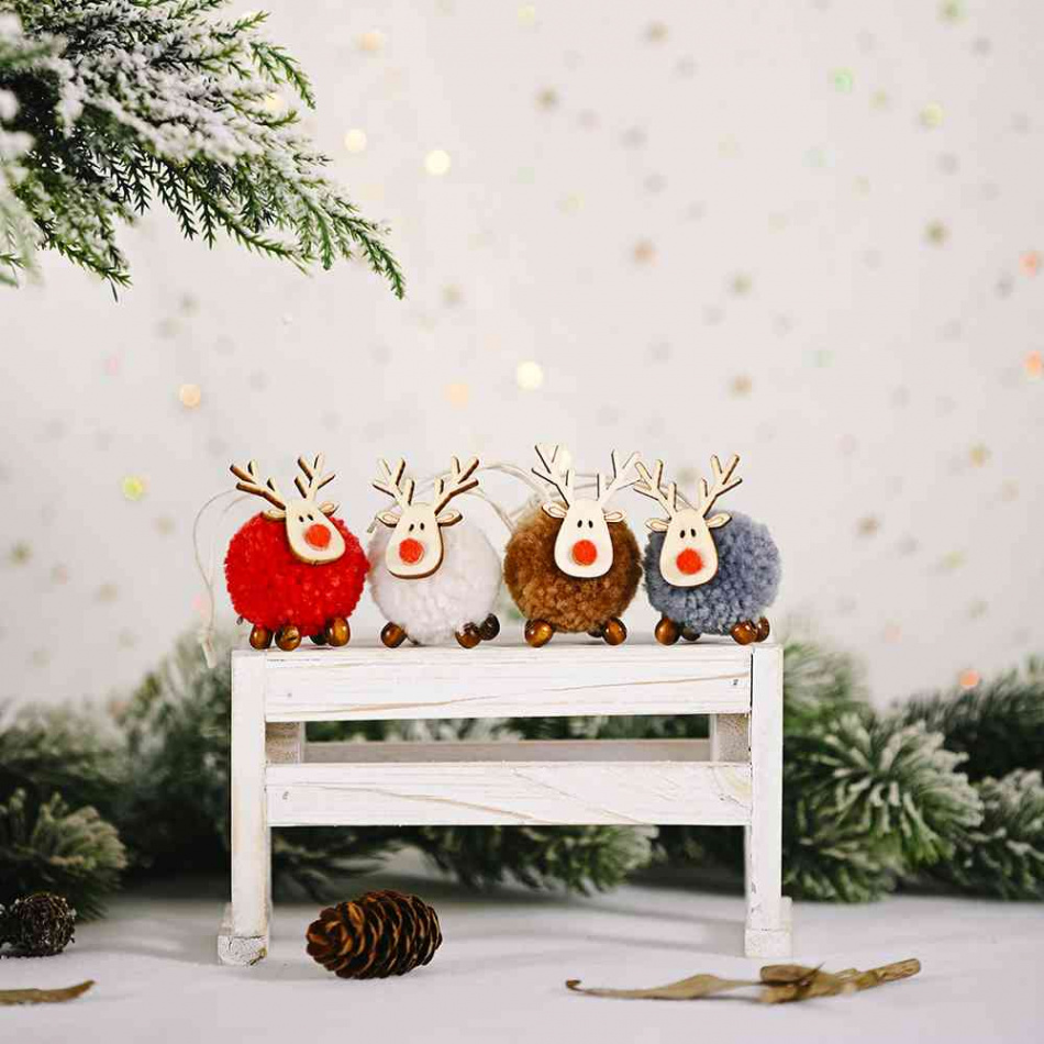 -Piece Reindeer Hanging Widgets – The Nest On Main